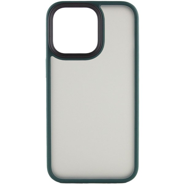TPU+PC чохол Metal Buttons для Apple iPhone 13 Pro Max (6.7") Зелений