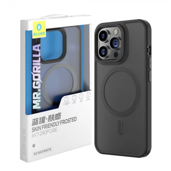 Чохол-накладка iPhone 13 Pro Apple Blueo Frosted Anti-Drop Case BF-13PBLK Black