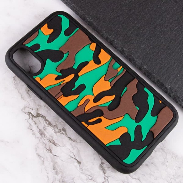 Чохол TPU+PC Army Collection для Apple iPhone XS Max (6.5") Коричневий Чохол TPU+PC Army Collection для Apple iPhone XS Max (6.5") Коричневий