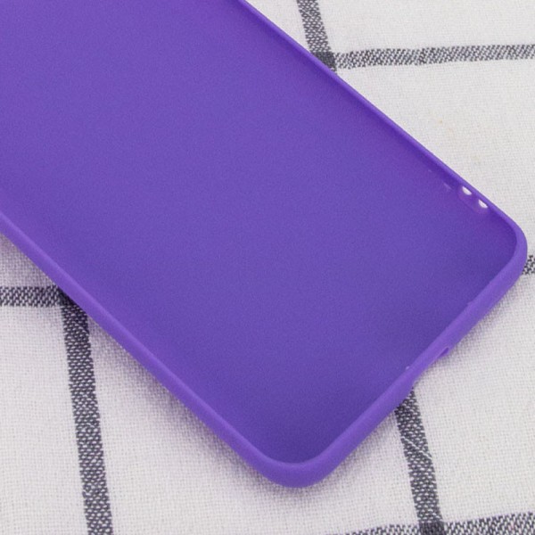 Силиконовый чехол Candy для Samsung Galaxy A13 4G / A04s Сиреневый