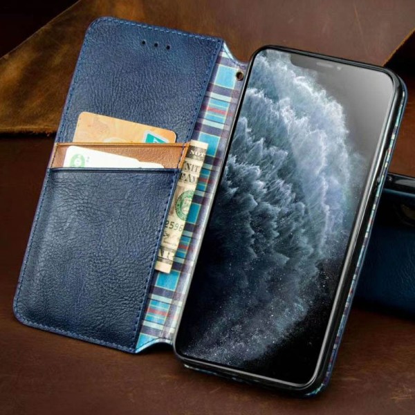 Кожаный чехол книжка GETMAN Cubic (PU) для Samsung Galaxy A31 Синий Кожаный чехол книжка GETMAN Cubic (PU) для Samsung Galaxy A31 Синий