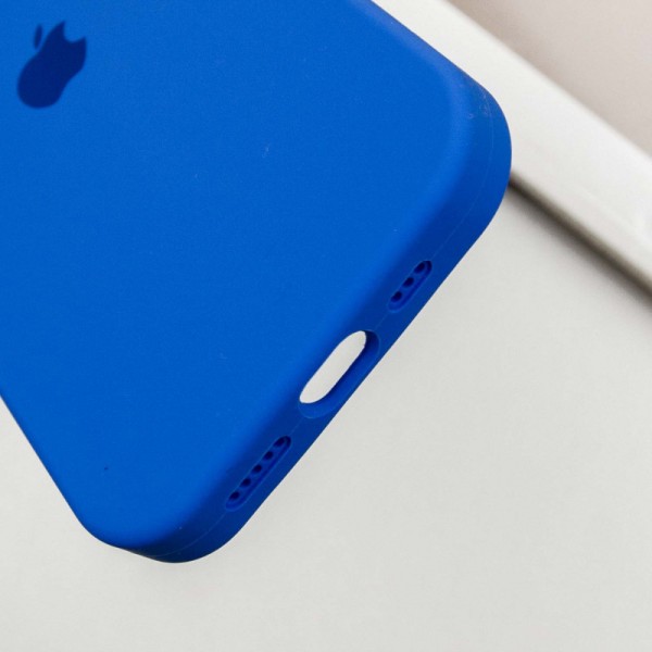 Чохол Silicone Case Full Protective (AA) для Apple iPhone 13 Pro (6.1") Синій / Capri Blue Чохол Silicone Case Full Protective (AA) для Apple iPhone 13 Pro (6.1") Синій / Capri Blue