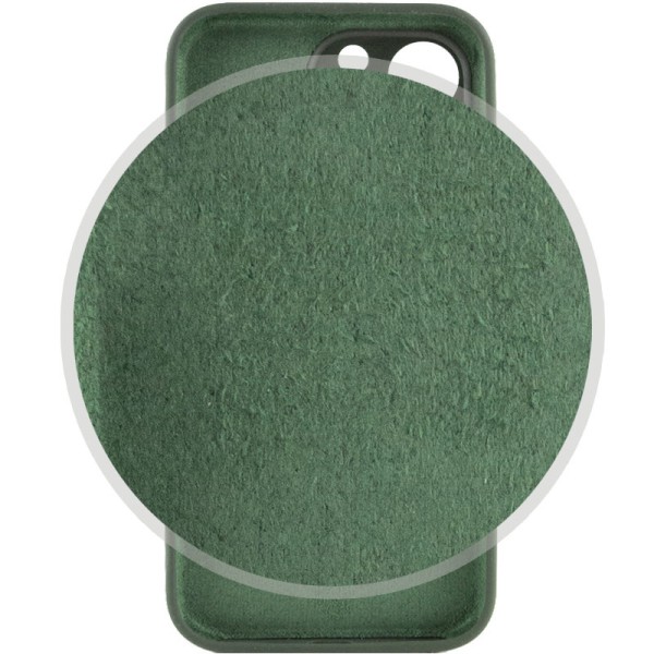Чохол Silicone Case Full Camera Protective (AA) для Apple iPhone 14 Pro (6.1") Зелений / Cyprus Green