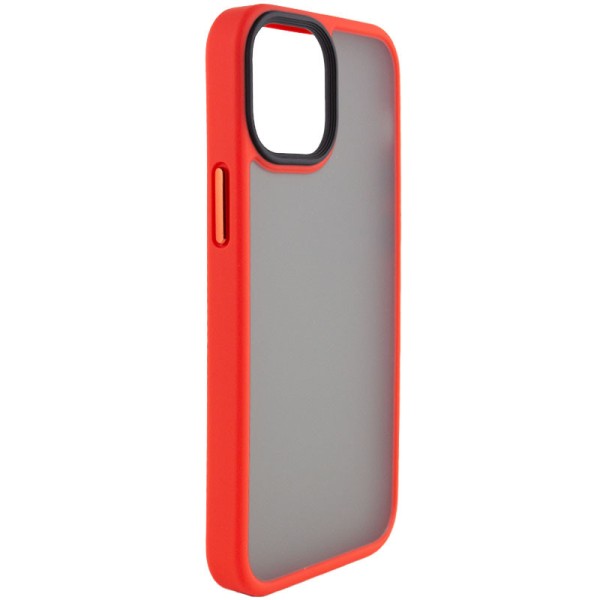TPU+PC чохол Metal Buttons для Apple iPhone 13 (6.1") Червоний TPU+PC чохол Metal Buttons для Apple iPhone 13 (6.1") Червоний