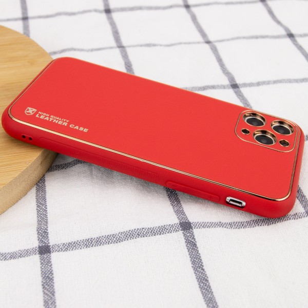 Шкіряний чохол Xshield для Apple iPhone 11 Pro Max (6.5") Червоний / Red Шкіряний чохол Xshield для Apple iPhone 11 Pro Max (6.5") Червоний / Red