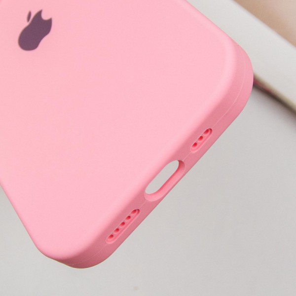 Чохол Silicone Case Full Protective (AA) для Apple iPhone 14 Pro Max (6.7") Рожевий / Light pink