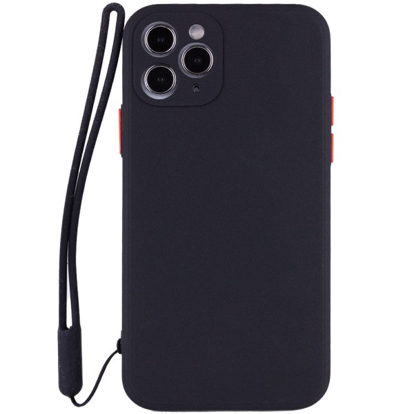 Чехол TPU Square Full Camera для Apple iPhone 11 Pro (5.8") Черный