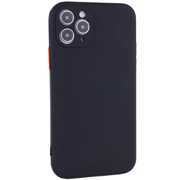 Чехол TPU Square Full Camera для Apple iPhone 11 Pro (5.8") Черный
