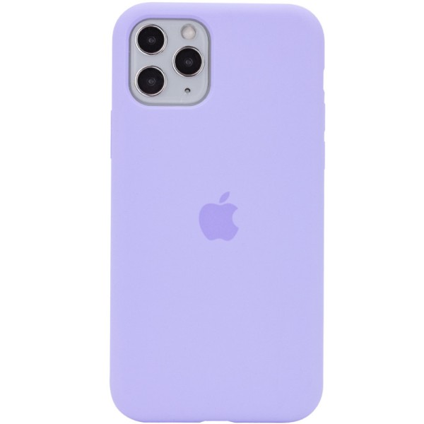 Чохол Silicone Case Full Protective (AA) для Apple iPhone 11 Pro (5.8") Бузковий / Dasheen