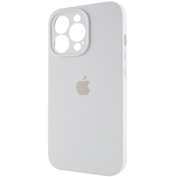 Чохол Silicone Case Full Camera Protective (AA) для Apple iPhone 14 Pro (6.1") Білий / White Чохол Silicone Case Full Camera Protective (AA) для Apple iPhone 14 Pro (6.1") Білий / White