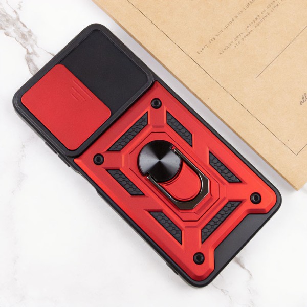 Ударостійкий чохол Camshield Serge Ring для Xiaomi Redmi 9C / Redmi 10A Червоний Ударостійкий чохол Camshield Serge Ring для Xiaomi Redmi 9C / Redmi 10A Червоний