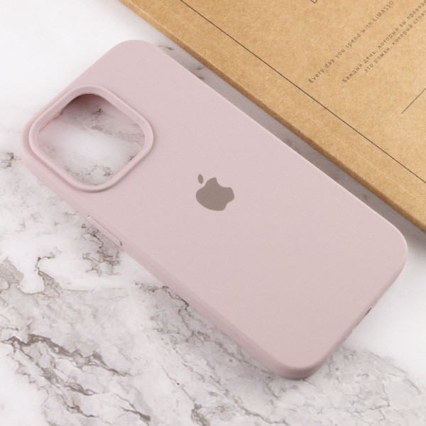 Чохол Silicone Case Full Protective (AA) для Apple iPhone 14 Pro Max (6.7") Сірий / Lavender Чохол Silicone Case Full Protective (AA) для Apple iPhone 14 Pro Max (6.7") Сірий / Lavender