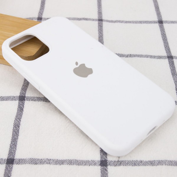 Чохол Silicone Case Full Protective (AA) для Apple iPhone 14 Pro Max (6.7") Білий / White