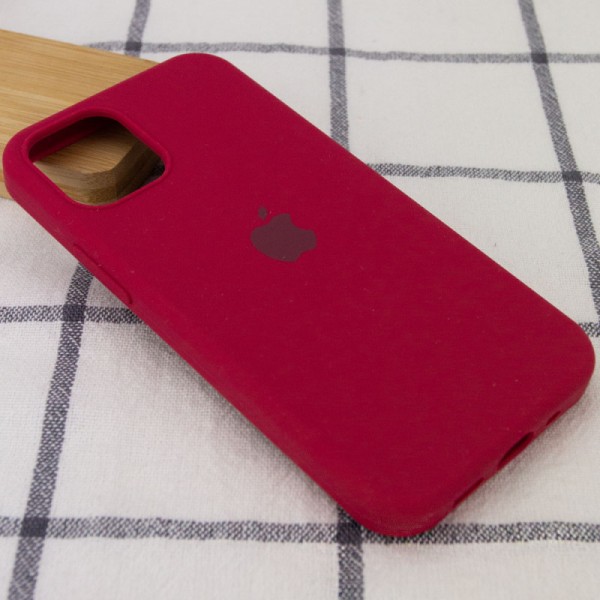 Чохол Silicone Case Full Protective (AA) для Apple iPhone 14 Pro Max (6.7") Червоний / Rose Red Чохол Silicone Case Full Protective (AA) для Apple iPhone 14 Pro Max (6.7") Червоний / Rose Red