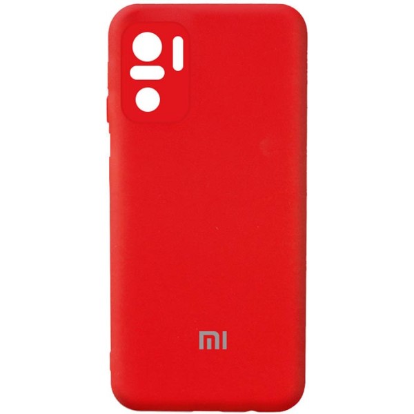 Чехол-накладка Xiaomi Redmi Note 10 Soft Silicone Case Red