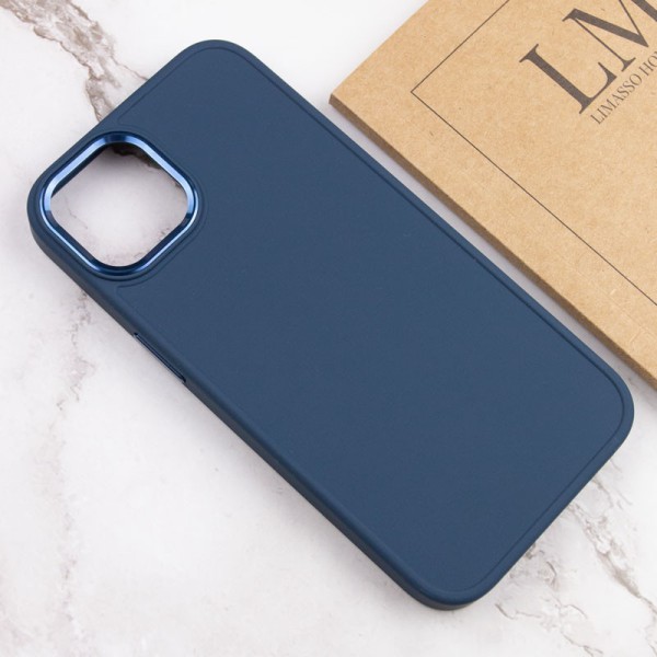 TPU чохол Bonbon Metal Style для Apple iPhone 13 (6.1") Синій / Cosmos blue TPU чохол Bonbon Metal Style для Apple iPhone 13 (6.1") Синій / Cosmos blue