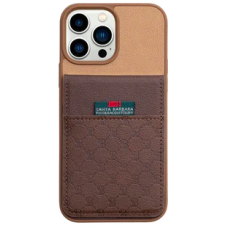 Чохол-накладка iPhone 14 Pro Max Polo HUDLA (SB-IP14SPHLD-P6.7BRW) Brown