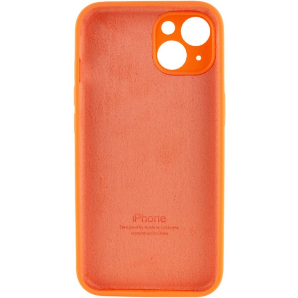 Чохол Silicone Case Full Camera Protective (AA) для Apple iPhone 14 Plus (6.7") Помаранчевий / Kumquat Чохол Silicone Case Full Camera Protective (AA) для Apple iPhone 14 Plus (6.7") Помаранчевий / Kumquat