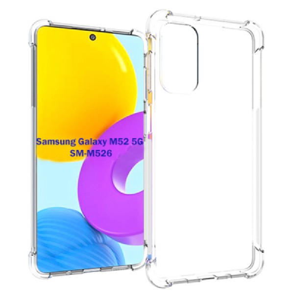 Чохол-накладка Samsung M52 M526 Anti-Shock BeCover (706960) Clear