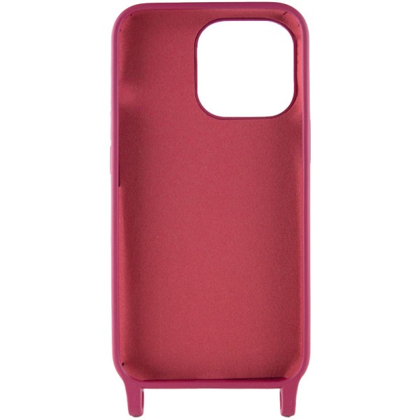 Чохол TPU two straps California для Apple iPhone 12 Pro / 12 (6.1") Червоний / Rose Red