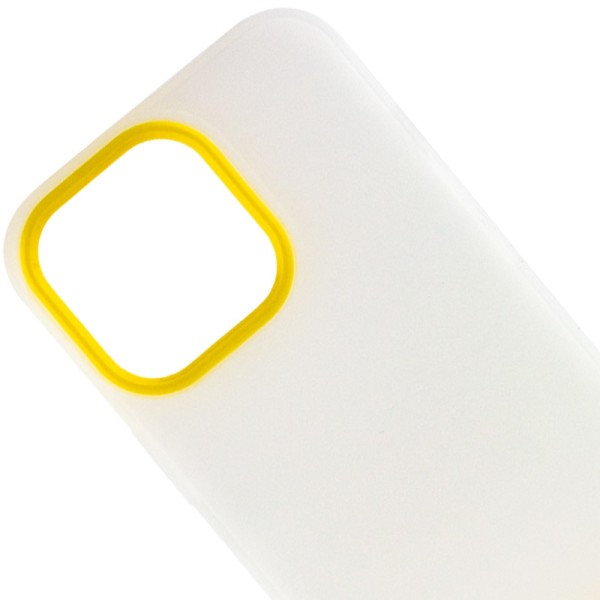 Чохол TPU+PC Bichromatic для Apple iPhone 13 Pro Max (6.7") Matte / Yellow