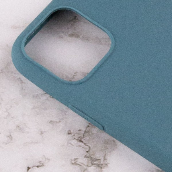 Силіконовий чохол Candy для Apple iPhone 12 Pro Max (6.7") Синій / Powder Blue Силіконовий чохол Candy для Apple iPhone 12 Pro Max (6.7") Синій / Powder Blue