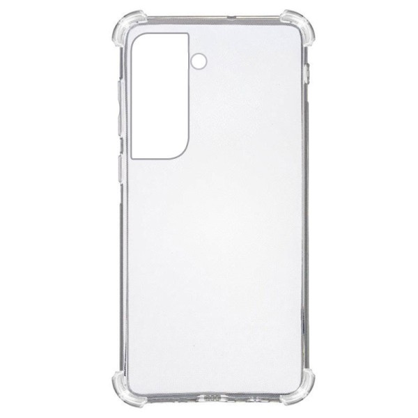 TPU чохол GETMAN Ease logo посилені кути для Samsung Galaxy S21 Безбарвний (прозорий)