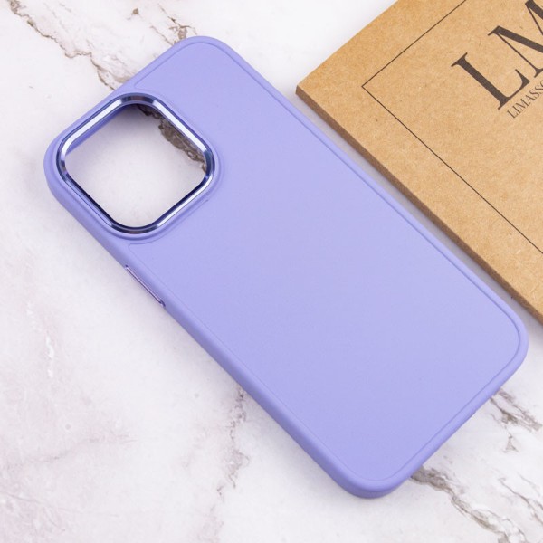 TPU чохол Bonbon Metal Style для Apple iPhone 14 Pro (6.1") Бузковий / Dasheen TPU чохол Bonbon Metal Style для Apple iPhone 14 Pro (6.1") Бузковий / Dasheen