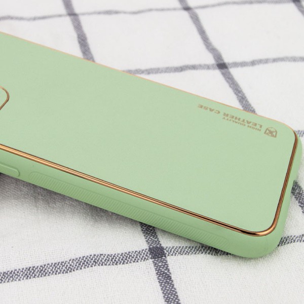 Шкіряний чохол Xshield для Apple iPhone 14 Pro (6.1") Зелений / Pistachio Шкіряний чохол Xshield для Apple iPhone 14 Pro (6.1") Зелений / Pistachio
