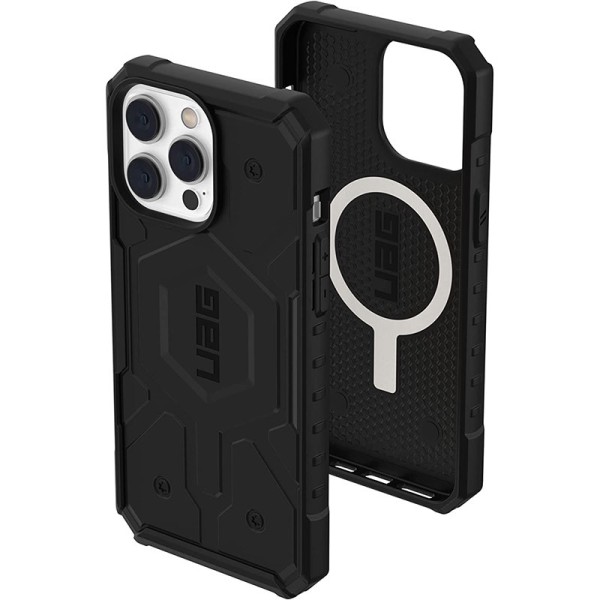 Ударостійкий чохол UAG Pathfinder with MagSafe для Apple iPhone 14 Pro (6.1") Чорний Ударостійкий чохол UAG Pathfinder with MagSafe для Apple iPhone 14 Pro (6.1") Чорний