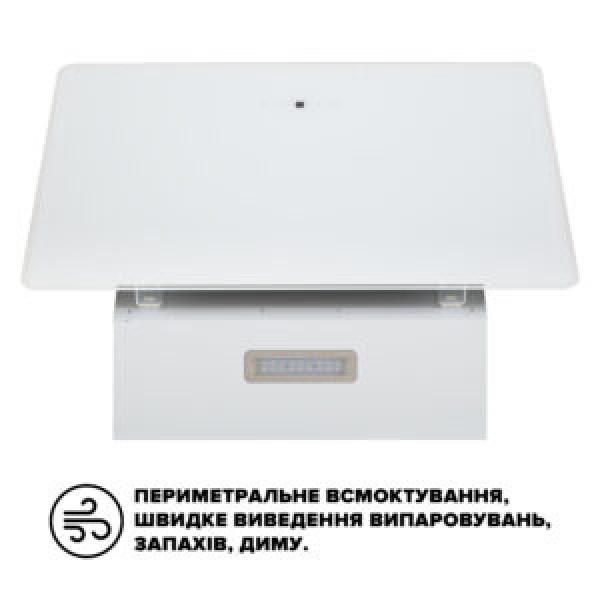 Витяжка Interline FLOW WH A/60/GL/M Витяжка Interline FLOW WH A/60/GL/M