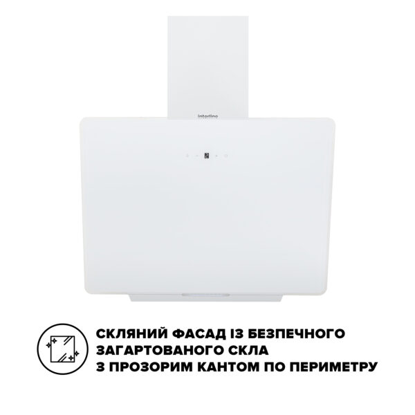 Витяжка Interline FLOW WH A/60/GL/M Витяжка Interline FLOW WH A/60/GL/M