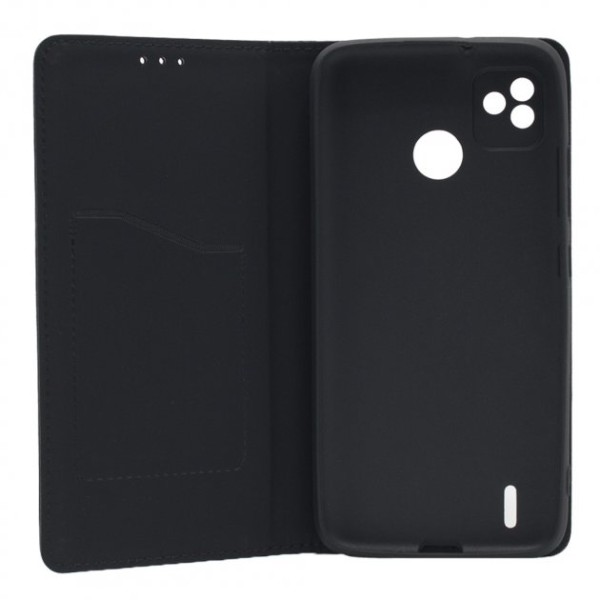 Чехол-книжка Tecno POP 5 Leather Fold Black Чехол-книжка Tecno POP 5 Leather Fold Black