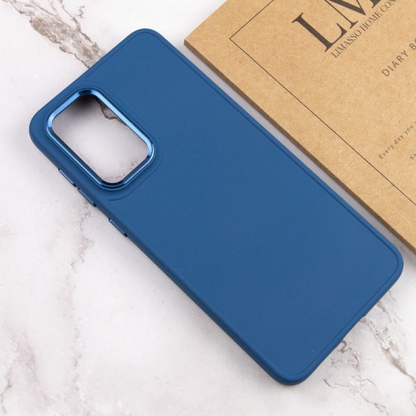 TPU чохол Bonbon Metal Style для Samsung Galaxy A53 5G Синій / Denim Blue