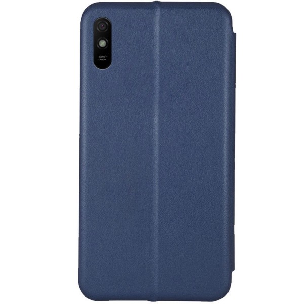 Шкіряний чохол (книжка) Classy для Xiaomi Redmi 9A Темно-синій