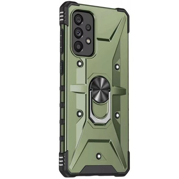 Ударостійкий чохол Pathfinder Ring для Samsung Galaxy A13 4G / A23 4G / M13 4G / M23 5G / A04s Зелений / Army Green Ударостійкий чохол Pathfinder Ring для Samsung Galaxy A13 4G / A23 4G / M13 4G / M23 5G / A04s Зелений / Army Green