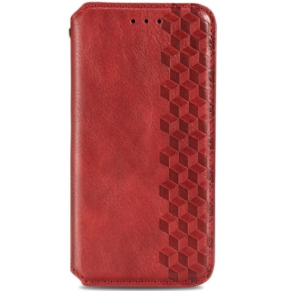 Шкіряний чохол книжка GETMAN Cubic (PU) для Xiaomi Poco X3 NFC / Poco X3 Pro Червоний