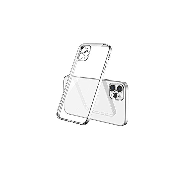 Чохол-накладка Apple iPhone 12/12 Pro j-CASE TPU Fashion Chaser matte Silver