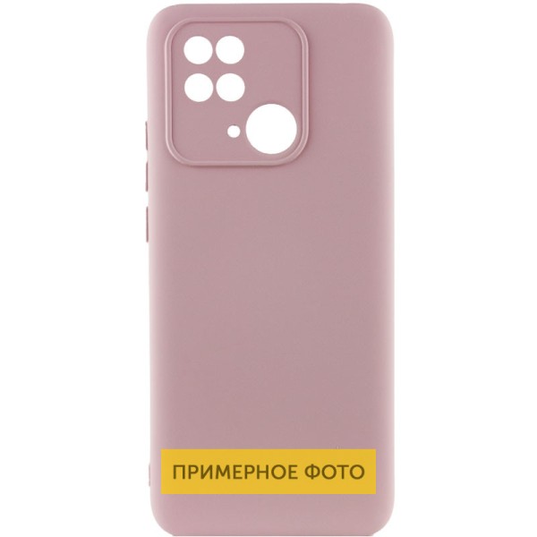 Чехол Silicone Cover Lakshmi Full Camera (A) для Xiaomi Poco M5 Розовый / Pink Sand