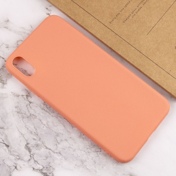 Силіконовий чохол Candy для Apple iPhone XS Max (6.5") Rose Gold Силіконовий чохол Candy для Apple iPhone XS Max (6.5") Rose Gold