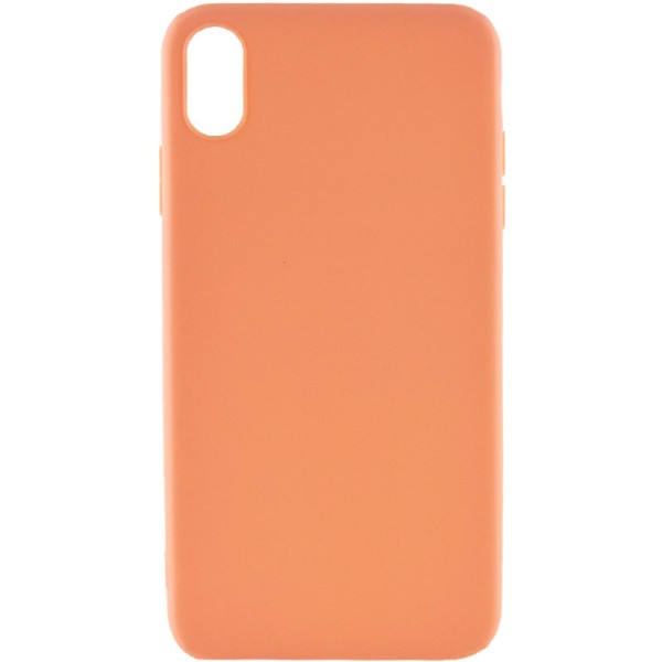 Силіконовий чохол Candy для Apple iPhone XS Max (6.5") Rose Gold