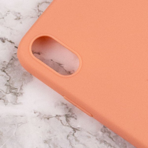 Силіконовий чохол Candy для Apple iPhone XS Max (6.5") Rose Gold Силіконовий чохол Candy для Apple iPhone XS Max (6.5") Rose Gold