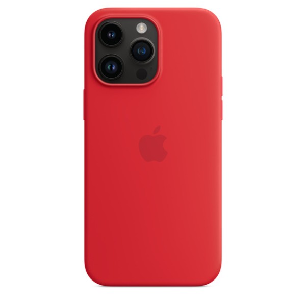 Чохол-накладка iPhone 14 Pro Max Apple Silicone Case 1:1 with MagSafe Red Чохол-накладка iPhone 14 Pro Max Apple Silicone Case 1:1 with MagSafe Red