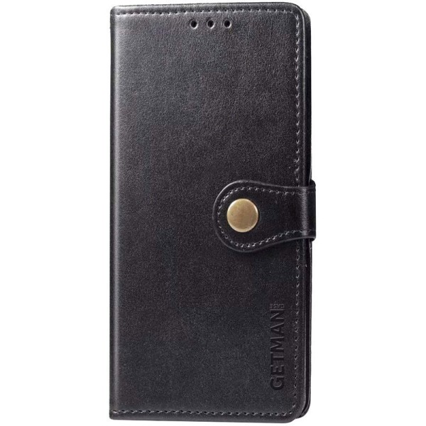 Кожаный чехол книжка GETMAN Gallant (PU) для TECNO POP 4 Pro Черный