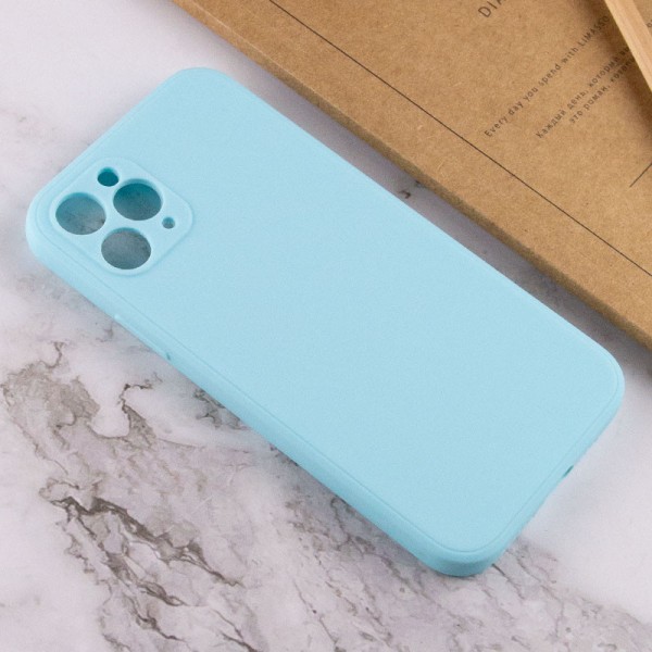 Силіконовий чохол Candy Full Camera для Apple iPhone 11 Pro Max (6.5") Бірюзовий / Turquoise Силіконовий чохол Candy Full Camera для Apple iPhone 11 Pro Max (6.5") Бірюзовий / Turquoise