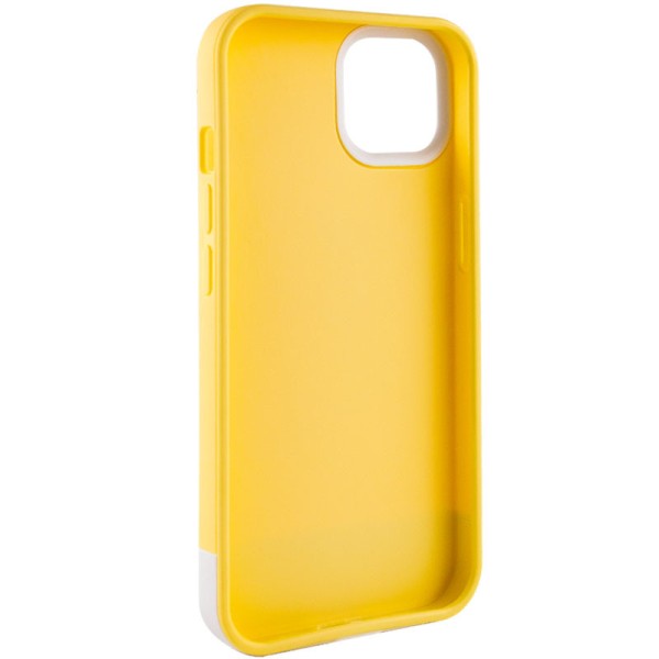 Чохол TPU+PC Bichromatic для Apple iPhone 11 Pro (5.8") Creamy-yellow / White Чохол TPU+PC Bichromatic для Apple iPhone 11 Pro (5.8") Creamy-yellow / White