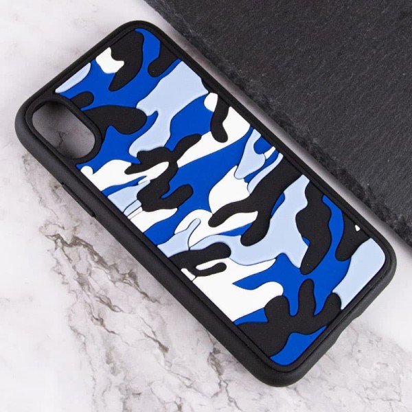 Чохол TPU+PC Army Collection для Apple iPhone XS Max (6.5") Синій Чохол TPU+PC Army Collection для Apple iPhone XS Max (6.5") Синій