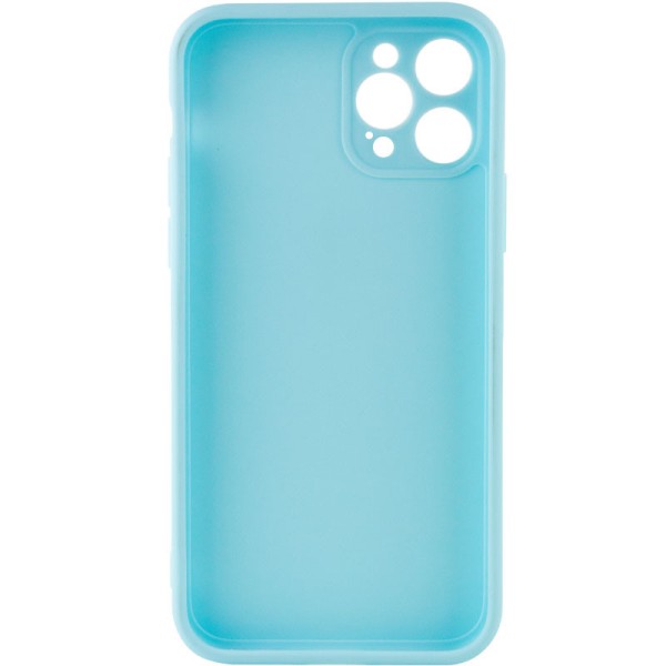 Силіконовий чохол Candy Full Camera для Apple iPhone 12 Pro Max (6.7") Бірюзовий / Turquoise Силіконовий чохол Candy Full Camera для Apple iPhone 12 Pro Max (6.7") Бірюзовий / Turquoise