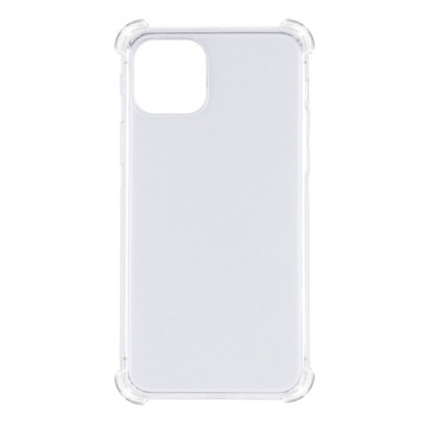 TPU чохол GETMAN Ease logo посилені кути для Apple iPhone 12 Pro Max (6.7") Безбарвний (прозорий)