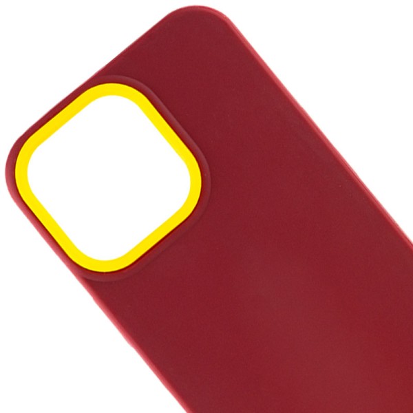 Чохол TPU+PC Bichromatic для Apple iPhone 13 Pro (6.1") Brown burgundy / Yellow Чохол TPU+PC Bichromatic для Apple iPhone 13 Pro (6.1") Brown burgundy / Yellow